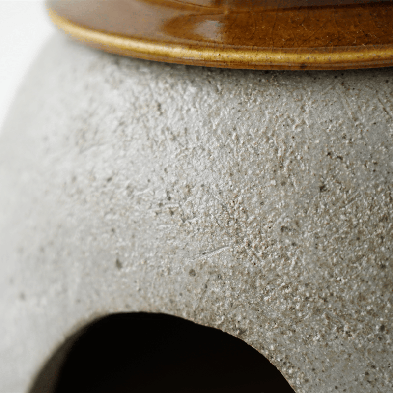 かまどはん NO.24 大杉康伸 かまどはん（1合炊き） 飴×灰 | JIBITA