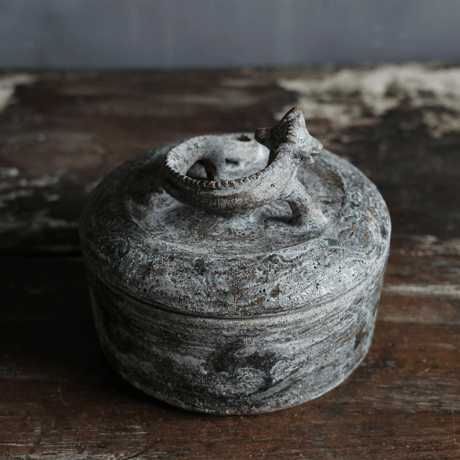 梅本尋司　U-33  菓子器　中国 雨籠