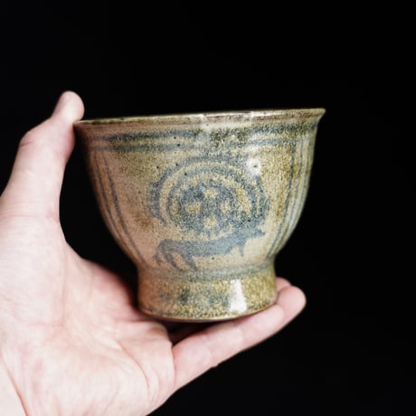梅本尋司　U-86-1　青花茶碗　古代オリエント