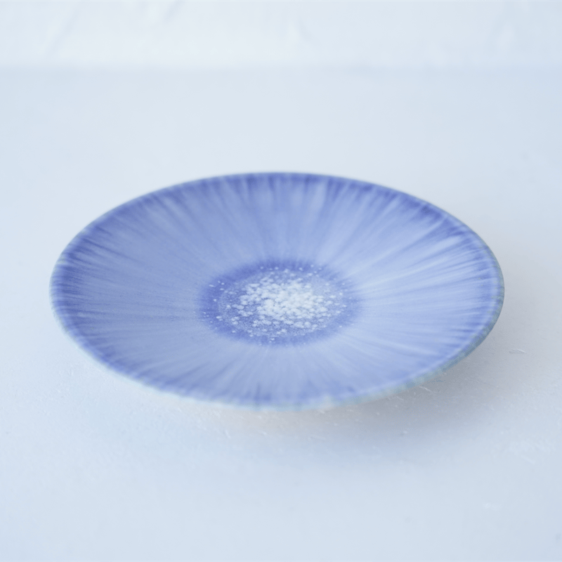 NO.7-T 岩崎龍二 Φ14.8㎝ 5寸平皿 紫匂 | JIBITA