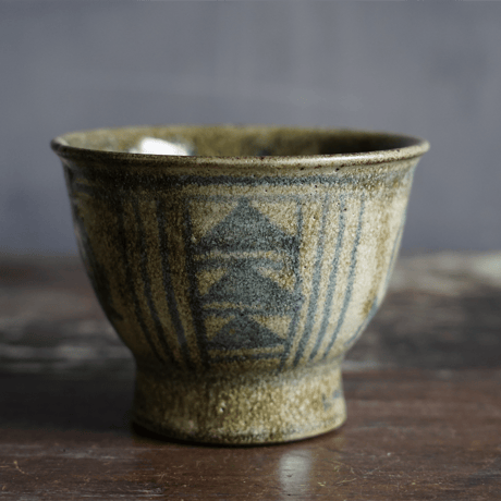 梅本尋司　U-86-1　青花茶碗　古代オリエント
