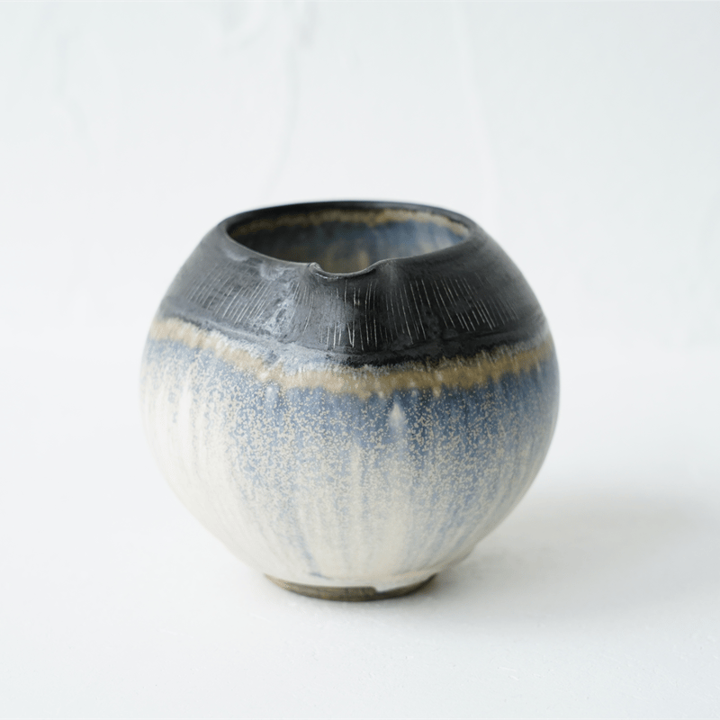 加藤進(号 信人) 手付花瓶 加藤進(号 信人) 手付花瓶 【公式通販】