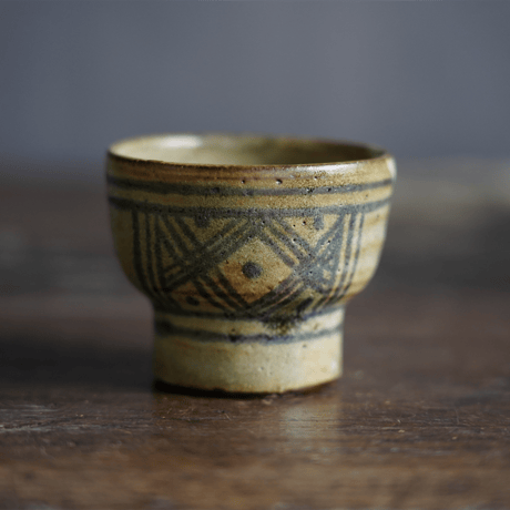 梅本尋司　U-84-4　青花杯　安南・バッチャン