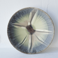 NO.11-E 岩崎龍二 Φ18.5㎝ 6寸リム鉢 紫匂 | JIBITA