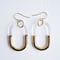 BELLEZA Glass Jewelry　ゴールドチェーンピアス