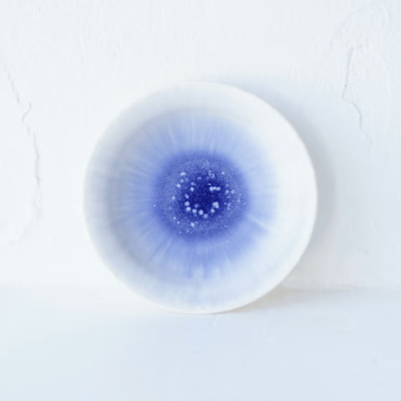 NO.6-E 岩崎龍二 Φ9.9㎝ 豆皿 紫匂 | JIBITA