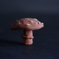 古屋郁　オブジェ　「宇宙船きのこ」