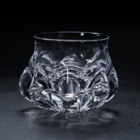 杉山洋二作　大　香水瓶　ガラス工芸作品 杉山洋二作 大 香水瓶 ガラス工芸作品