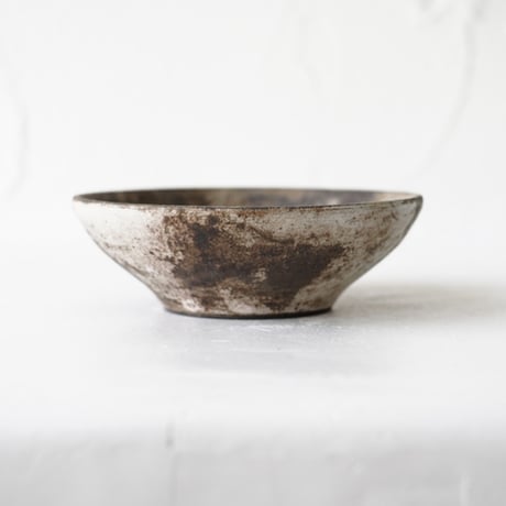 NO.10-1　芳賀稔　剥白4寸鉢　Φ12㎝