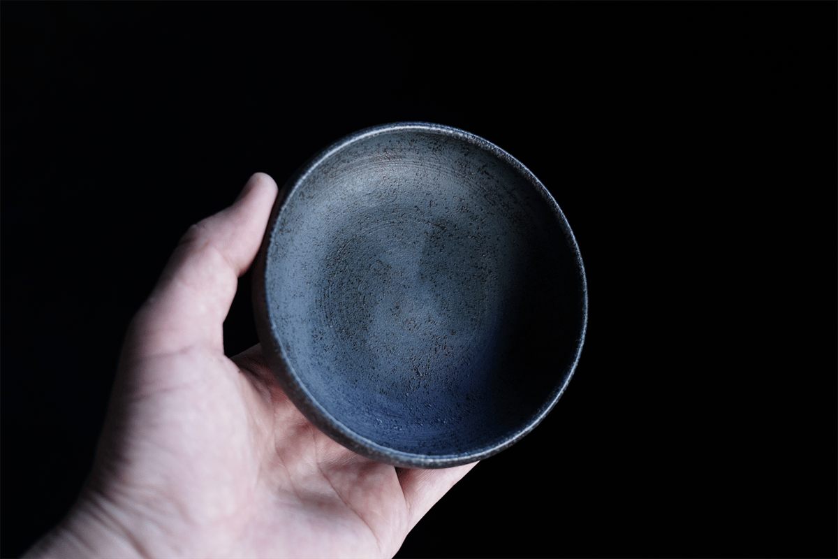 渋谷英一 地ノ器 鉢 悠 小 緑青 ※個体差有り | JIBITA