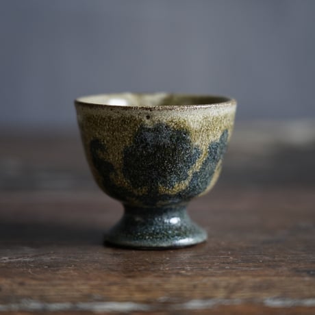 梅本尋司　U-85-1　青花高杯　中国
