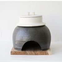 NO.37　大杉康伸　かまどはん（1合炊き）　マット白・黒