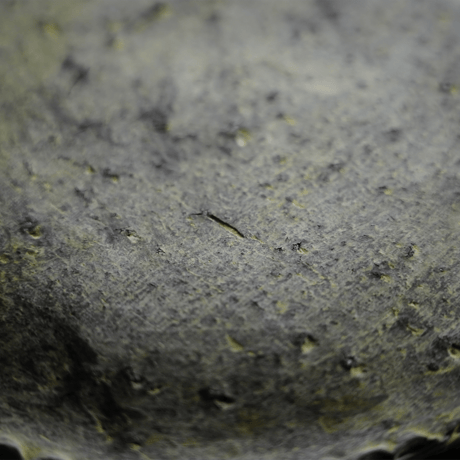 長門伸隣　　手捻丸皿　Φ17.5㎝　　A