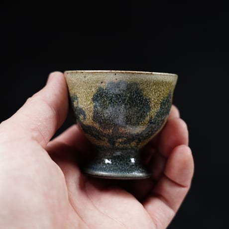 梅本尋司　U-85-2　青花高杯　中国