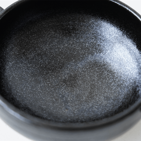 大杉康伸　こなべはん　黒　　直火OK　　※個体差あり
