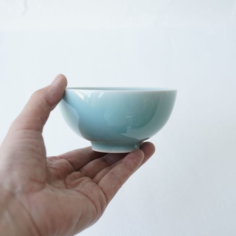 青木昌勝 青磁飯碗 小 | JIBITA