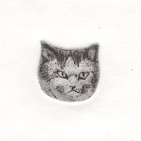 古屋郁　銅版画　25「ムムッ」　ed.1/7