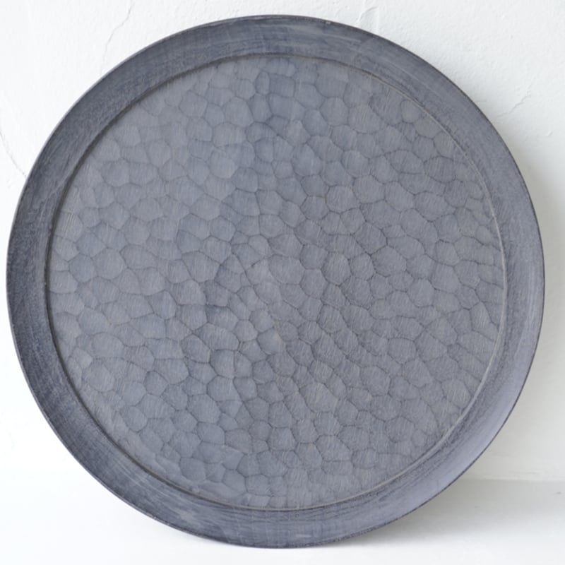 No.30 吉田欣司 台茶盤 size：大 【桜／漆】 | JIBITA