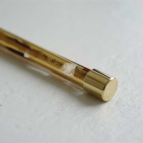 BELLEZA Glass Jewelry　ロングゴールドイヤリング