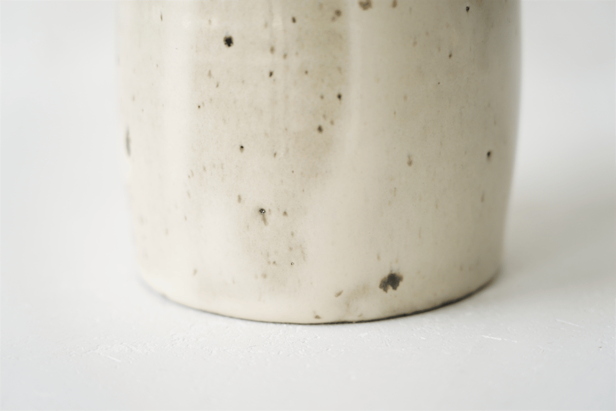 61 角掛政志 長石釉 ツール立て（カトラリースタンド）大 | JIBITA