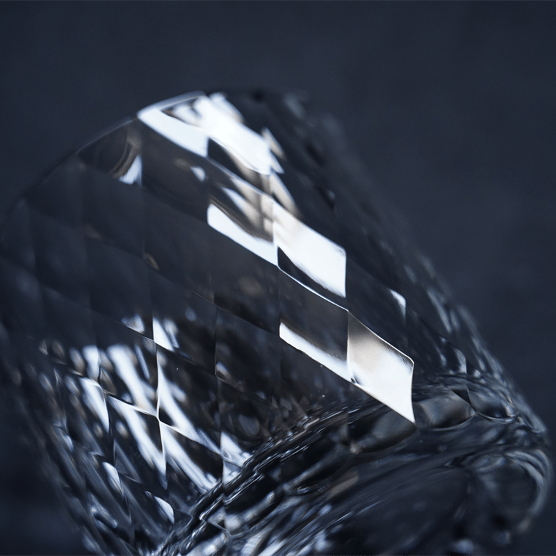 18. 西垣 聡 Diamond cut rocks glass | JIBITA