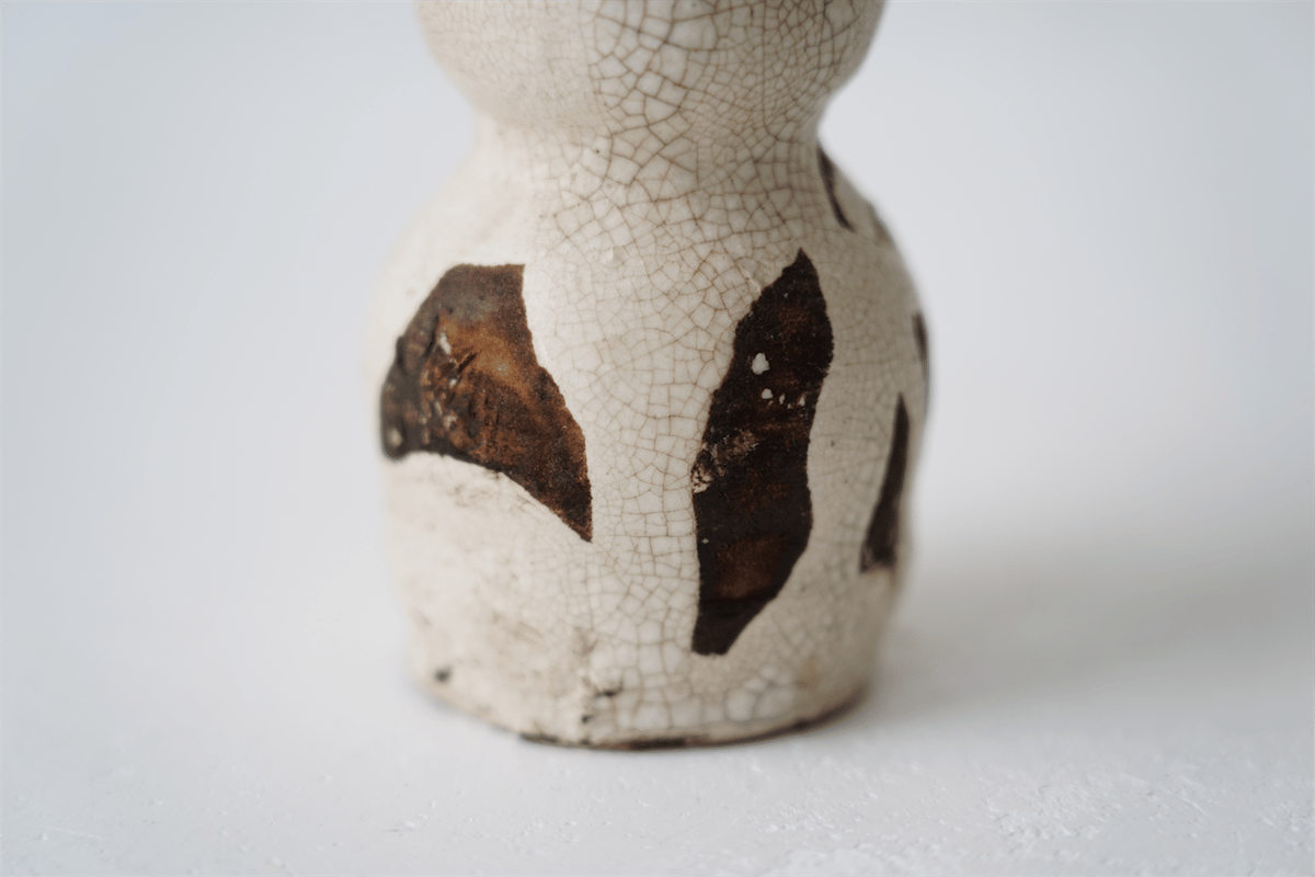 櫻井美奈子 NO.15 栗渋ミニ花器 | JIBITA