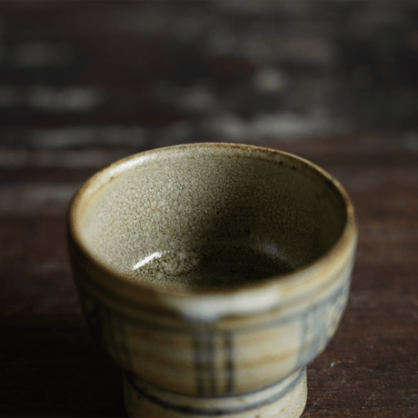 梅本尋司　U-84-4　青花杯　安南・バッチャン
