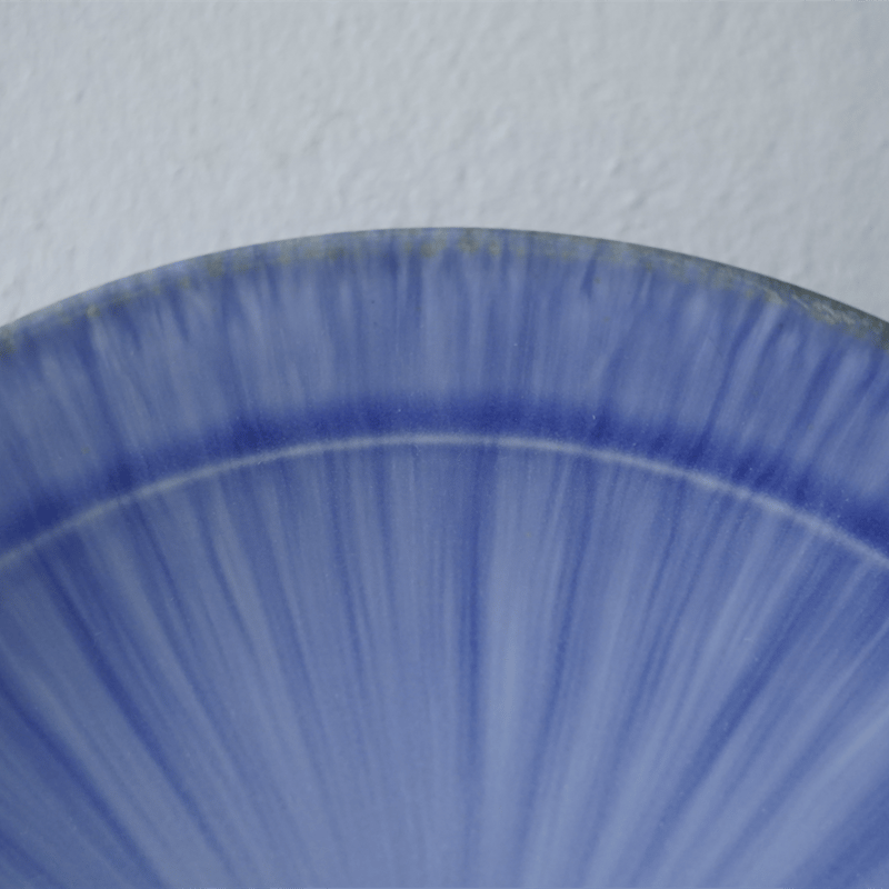 NO.22-D 岩崎龍二 Φ24㎝ 8寸リム皿 紫匂 | JIBITA