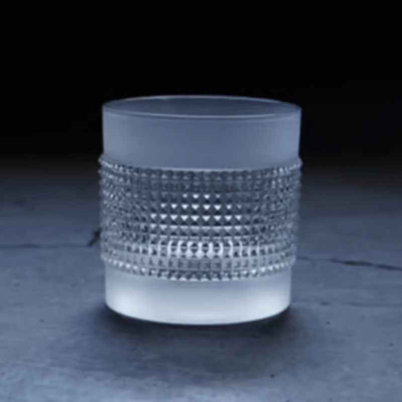 美品 未使用 西垣聡さん ガラス酒器 6. 西垣 聡 High lights rocks glass | JIBITA