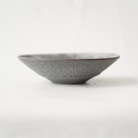 NO.95　野口悦士　灰白黒4寸小皿