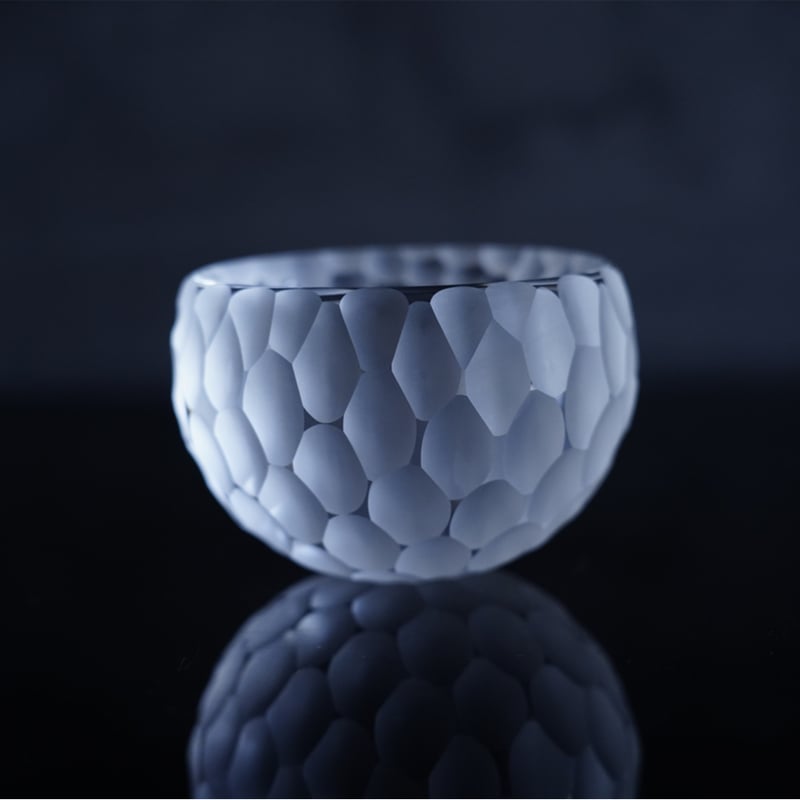 織部つぼつぼ紋小皿 20-4 貴島雄太朗 削紋高小皿 小 | JIBITA