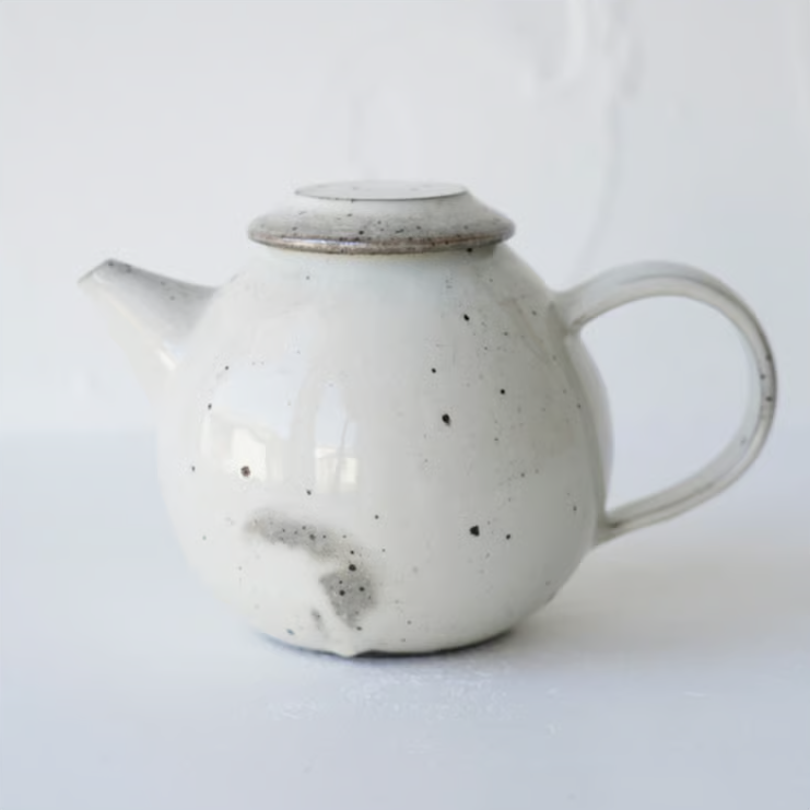 43 角掛政志 粉引ポット ※個体差あり | JIBITA