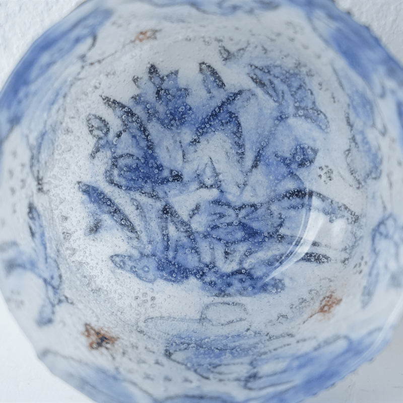 大室桃生 パート・ド・ヴェール 蓮と鳥 3 | JIBITA