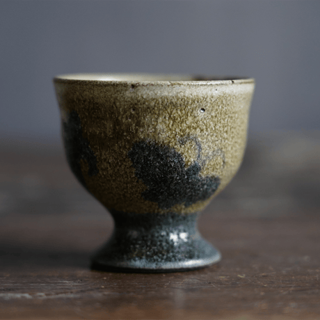 梅本尋司　U-85-2　青花高杯　中国