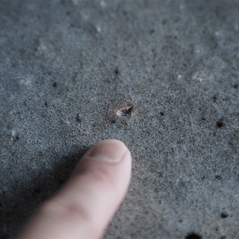 NO.204 八田亨 白掛tile plate 正方中 | JIBITA