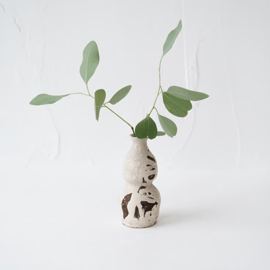 櫻井美奈子 NO.15 栗渋ミニ花器 | JIBITA