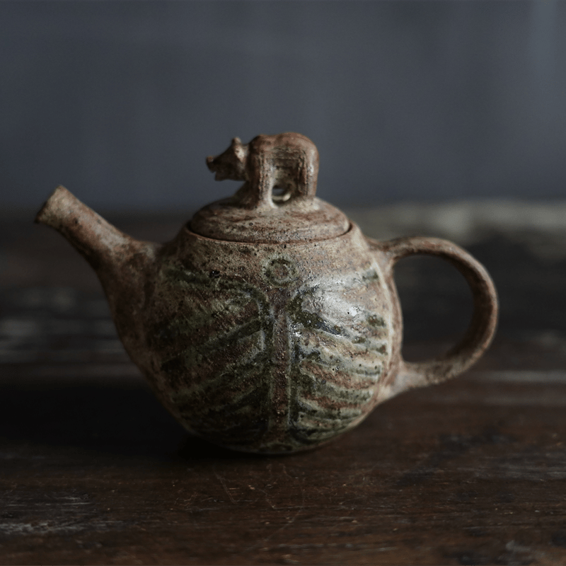 梅本尋司 U-20 急須 縄文熊 | JIBITA