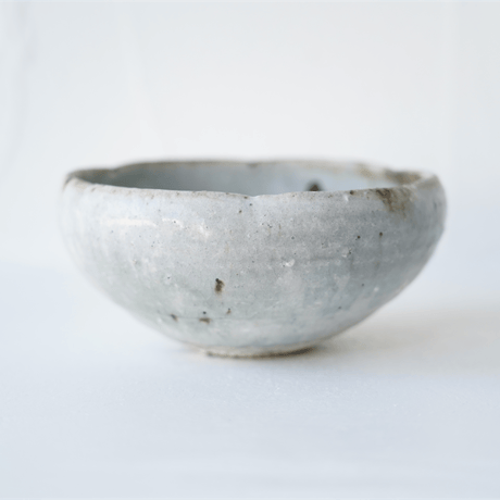 NO.148　八田亨　灰釉輪花鉢　大