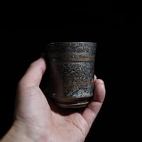 濱中史朗　37　カップ　レオパード＆ネイビー