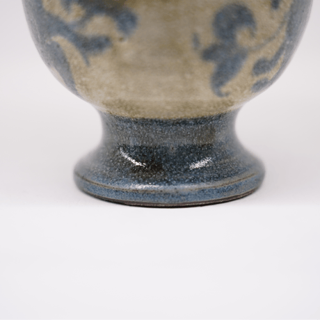 梅本尋司　U-81-3　青花脚付マグカップ　古代イスラーム