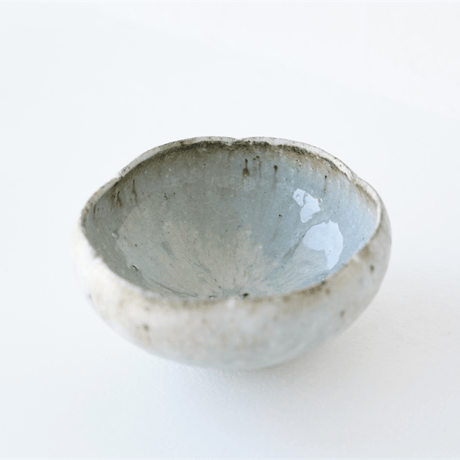 NO.147　八田亨　灰釉輪花鉢　大