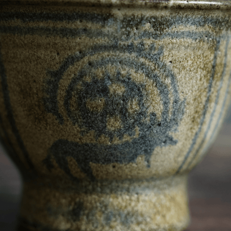 梅本尋司　U-86-1　青花茶碗　古代オリエント