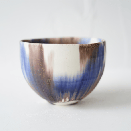 NO.47　岩崎龍二　抹茶茶盌　　　クロス