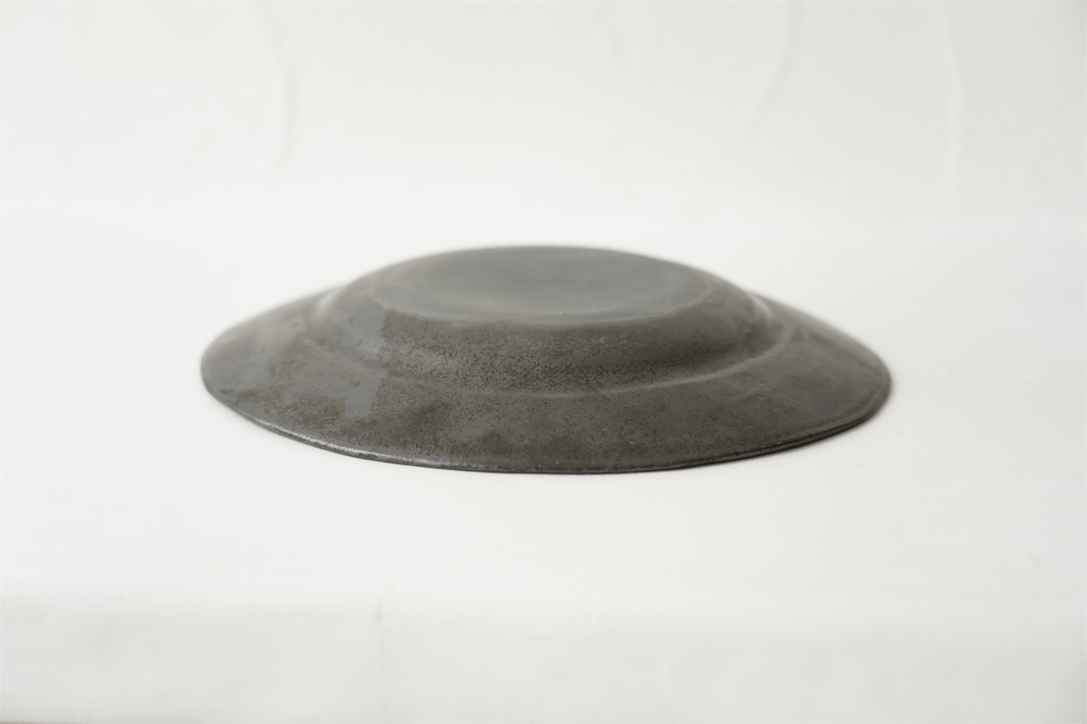中国美術 黒釉 盤 φ15cm(K-LC189) 中国美術 黒釉 盤 φ15cm(K-LC189)