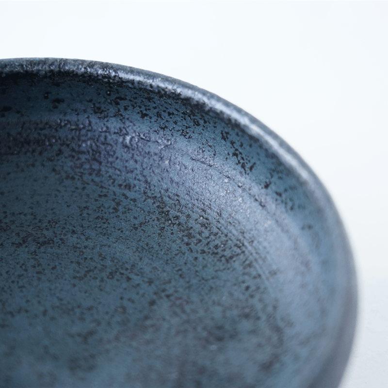 渋谷英一 作家鉢 新品未使用 陶器 植木鉢 地の器 渋谷英一】地ノ器楕円鉢 灰 – うつわ御結