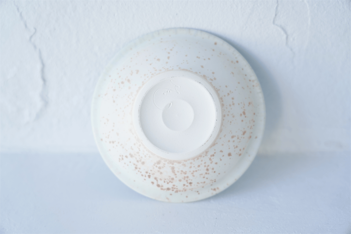 NO.6-R 岩崎龍二 Φ9.9㎝ 豆皿 アイスグリーン | JIBITA