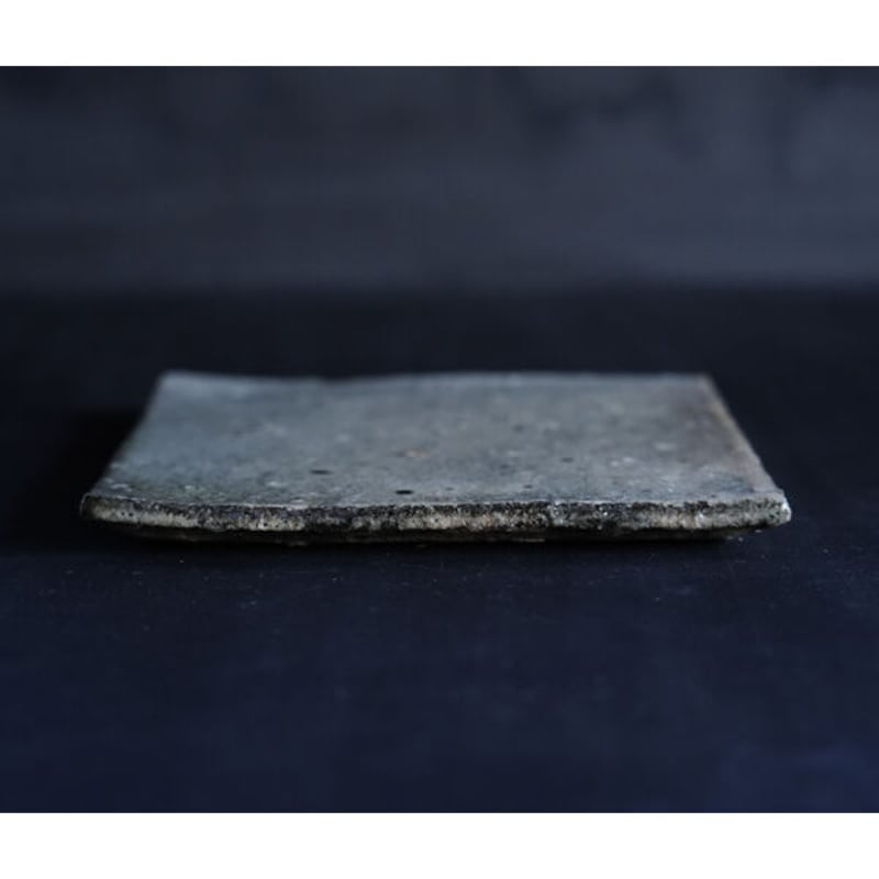 NO.204 八田亨 白掛tile plate 正方中 | JIBITA