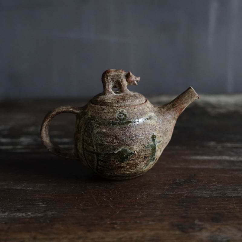 梅本尋司 U-20 急須 縄文熊 | JIBITA