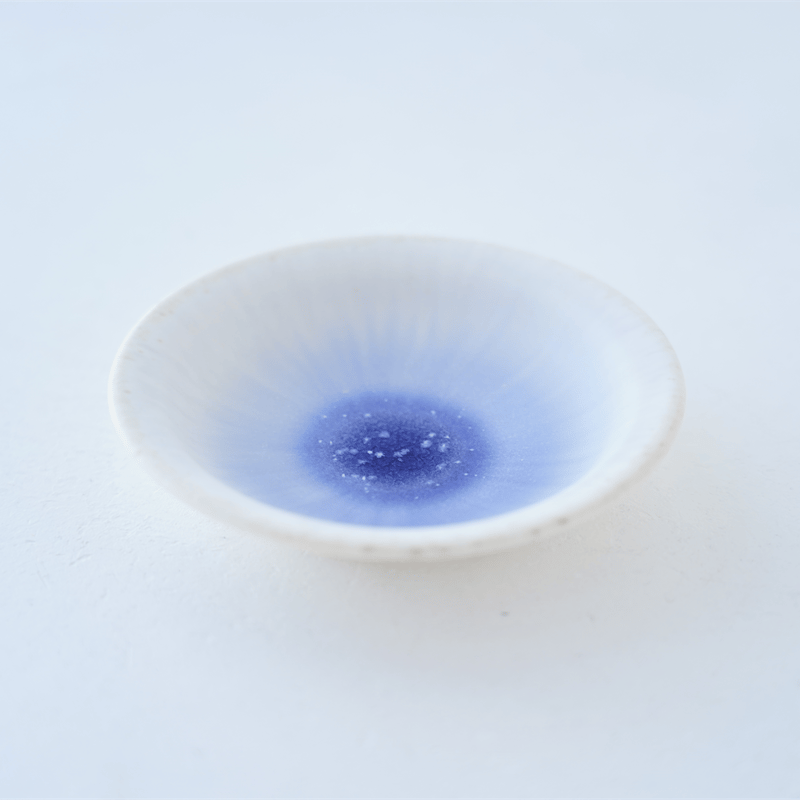 NO.6-G 岩崎龍二 Φ10.3㎝ 豆皿 紫匂 | JIBITA