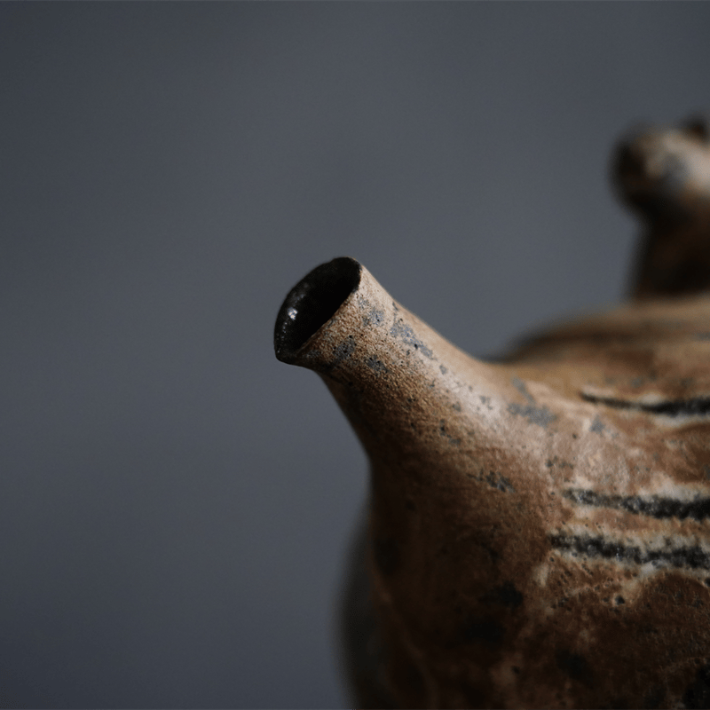 梅本尋司 U-19 急須 縄文熊 | JIBITA